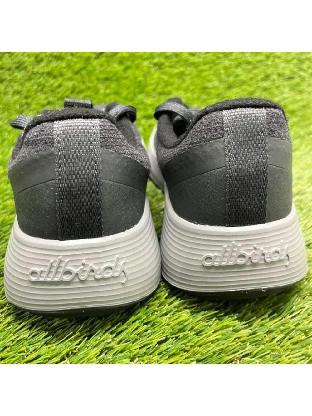 Allbirds Wool Runner Protect Womens Size 6 Black Gray Running Shoes Sneakers